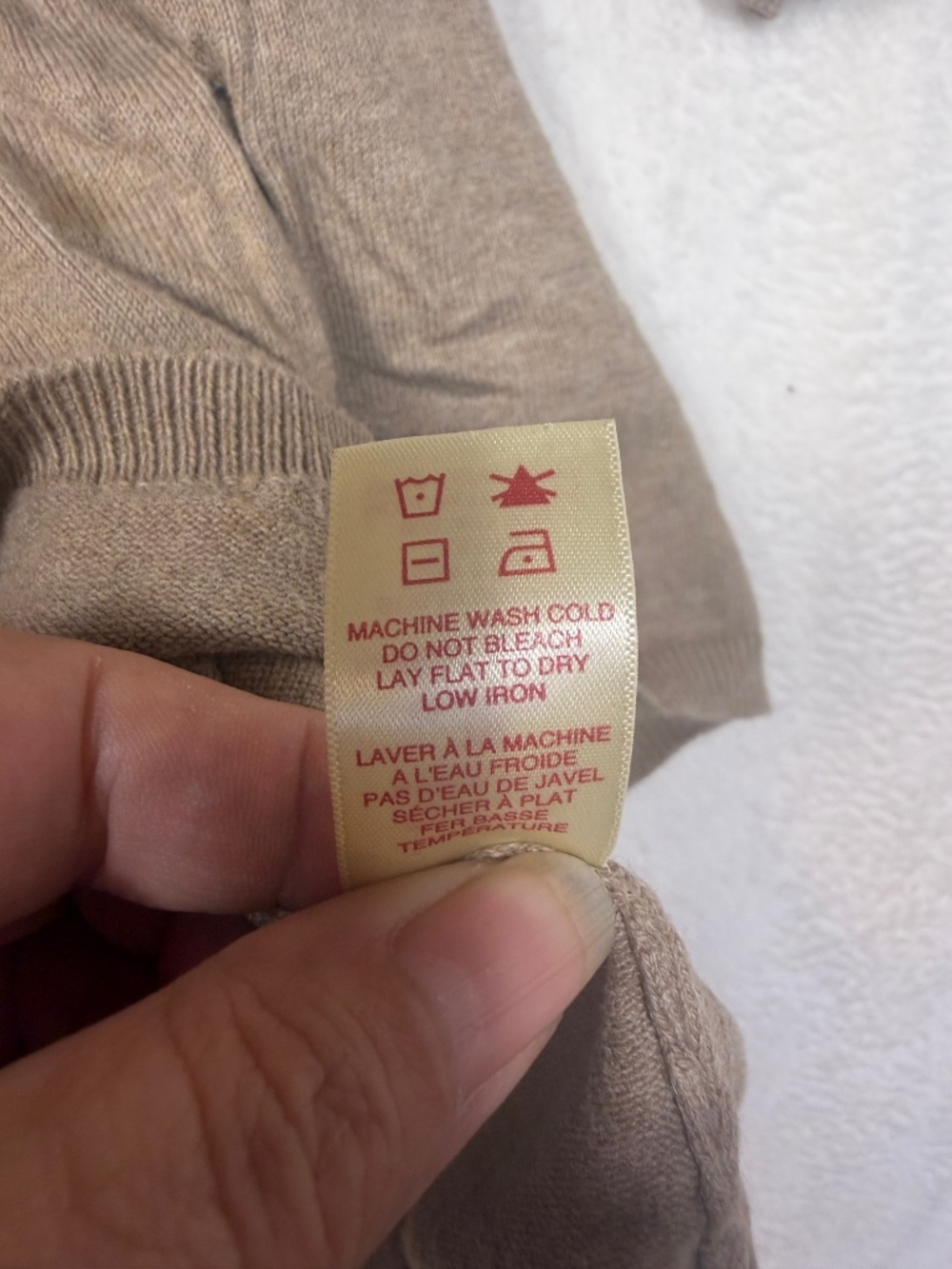 BUM Equipment Sweater Womens Size XL Beige Cabincore Knit Lightweight Capsule - Picture 5 of 8